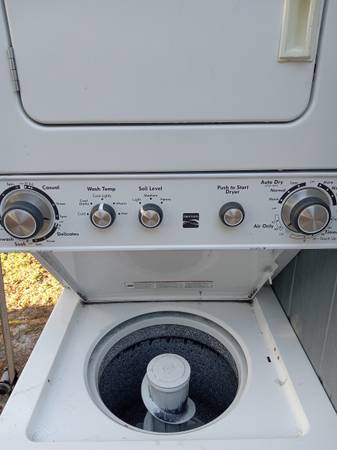 Kenmore stackable washer and dryer