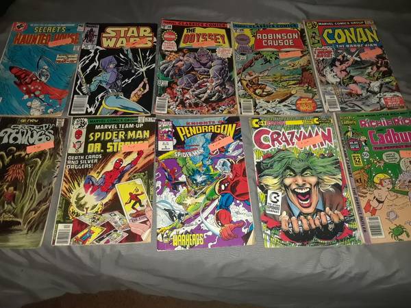 10 comic books