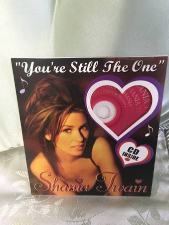 SHANIA TWAIN CD & GREETING CARD VALENTINES CARD