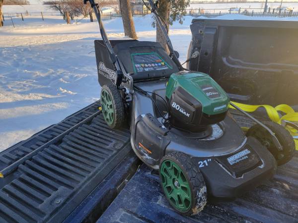 Masterforce 80 V mower