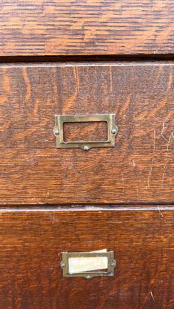 Early 1900’s Apothecary/Bankers Chest Antique 14 Drawer Dresser