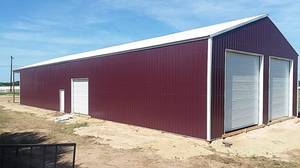 post framed pole barns