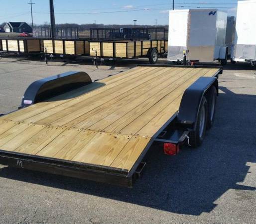 18′ A.M.O. Car Hauler Trailer TA1