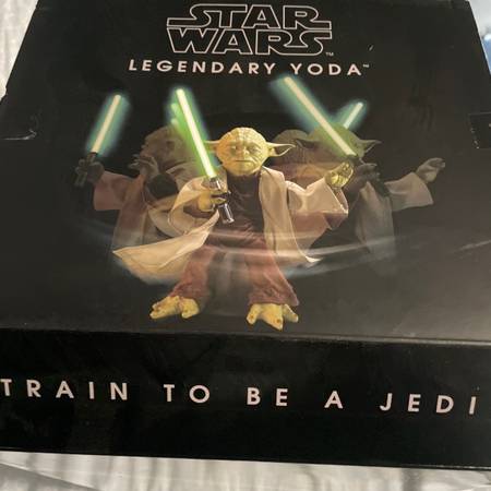 Star Wars legendary Yoda new in box