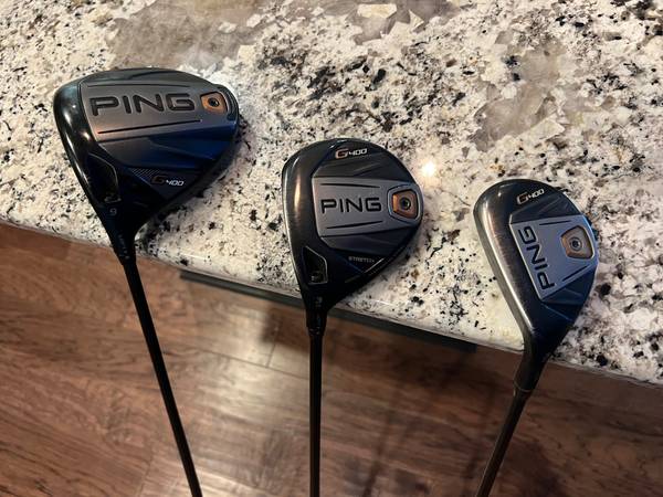 Ping G400 Driver, 3-Wood, Hybrid (LH)