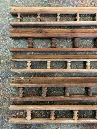 Long Teak Railings ($30 each)