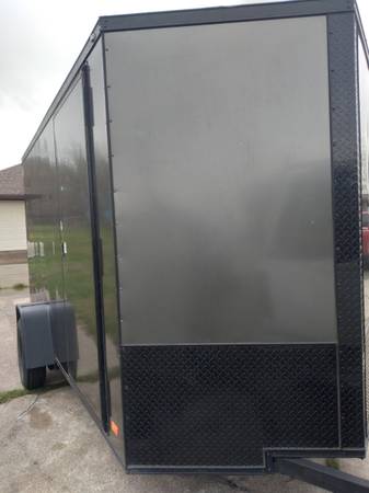 2021 6×12 Enclosed Trailer V-Nose