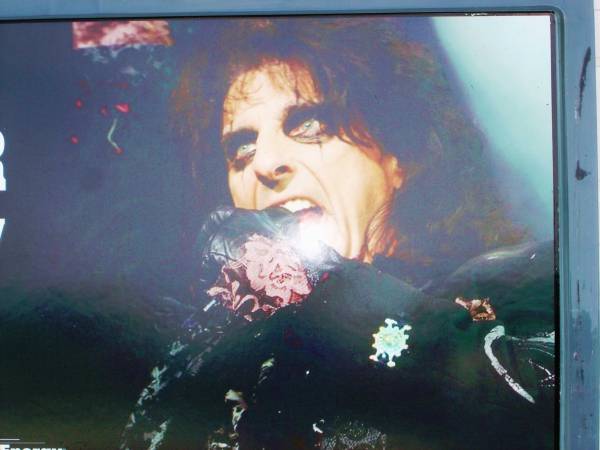 ALICE COOPER 2011 Concert Advertising Sign 99″W x 54″H