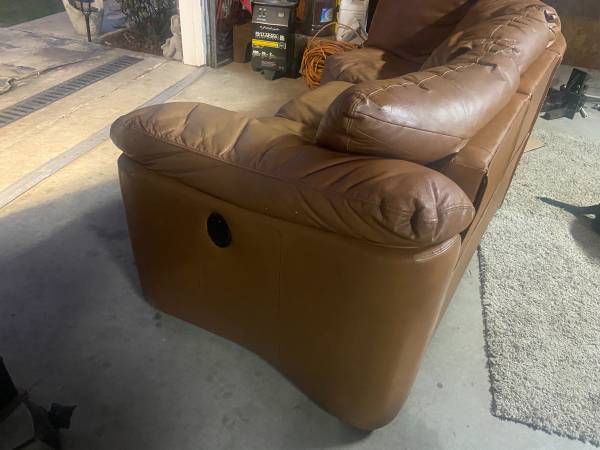 Reclining couch and chair