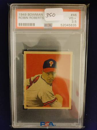 Vintage Graded Baseball Card Collection – 1 of 5