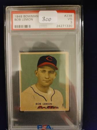 Vintage Graded Baseball Card Collection – 1 of 5