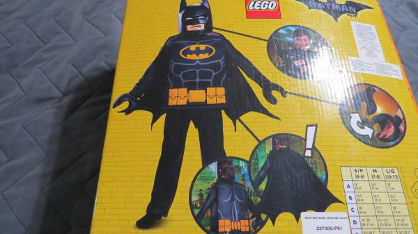 Lego Batman Kids Costume Size Large