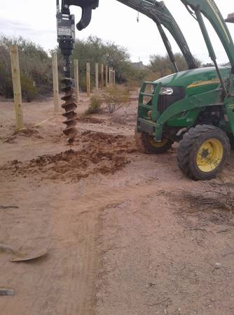 tractor loader backhoe work