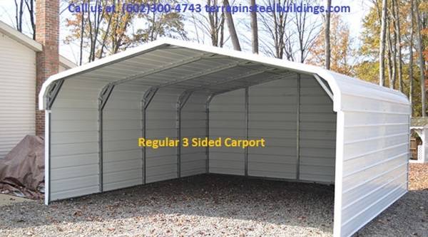 STEEL CARPORT, RV PORTS, GARAGES, SHOPS, COMMERCIAL BUILDINGS ETC!