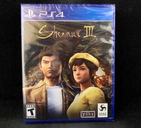 Shenmue 3 PlayStation 4 PS4 Sealed New