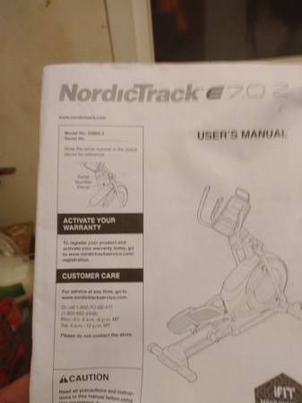 Nordictrack E7.02