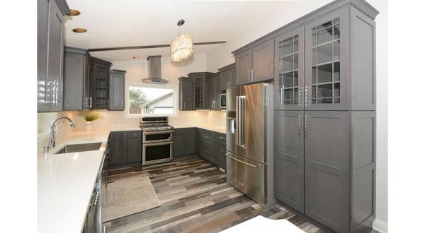 Open to the Public- All Wood, Fully Assembled Kitchen Cabinet