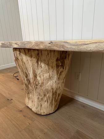 Live Edge Console Table