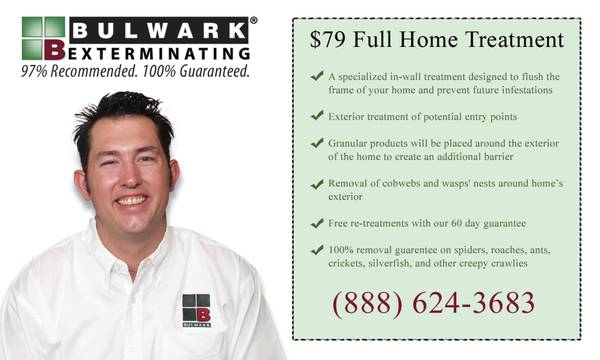 $79 Full Home Pest Control – Inside Out Treatment