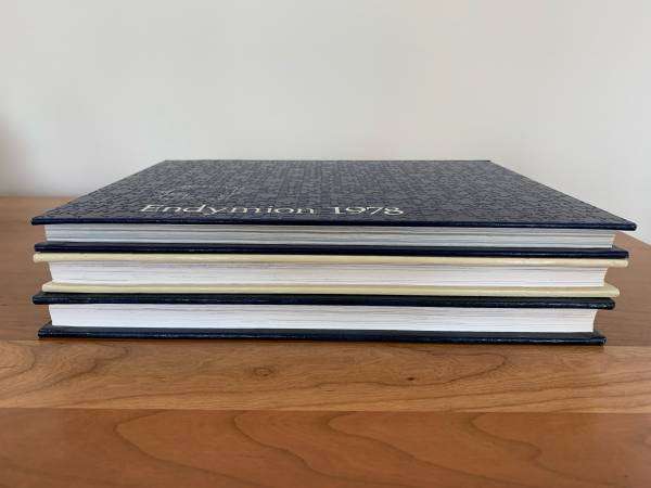 Thiel College, Greenville, PA, Endymion Yearbooks, 1978-80, Price/book