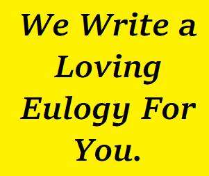 Eulogy Writing Service