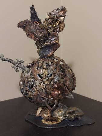 Work space wanted for metal sculpting