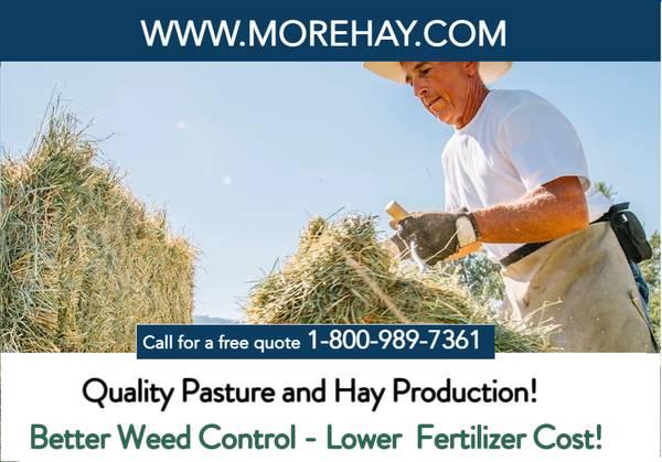 Advanced Hay N Pasture Fertilizer! Fesue- Orchard -Alfalfa- Bermuda!