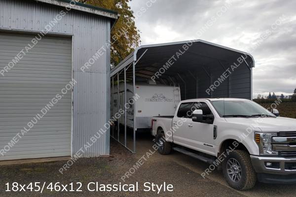 Carports, Garages, Sheds, Barns and Warehouses