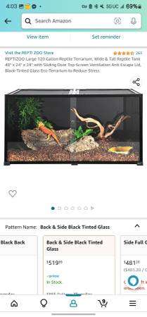 Repti zoo bearded dragon complete setup