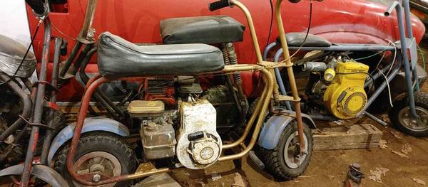 5 Old school Minibike lot