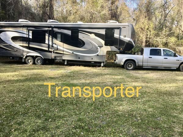 Friend With a Truck, Transport, Towing 5th wheel, trailer transport