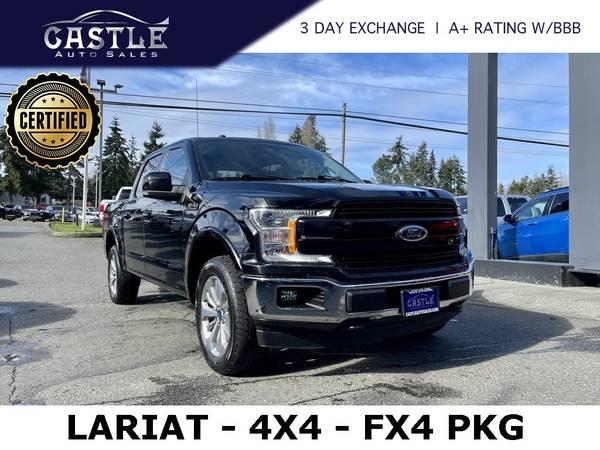 2018 Ford F-150 4×4 4WD F150 Lariat Truck