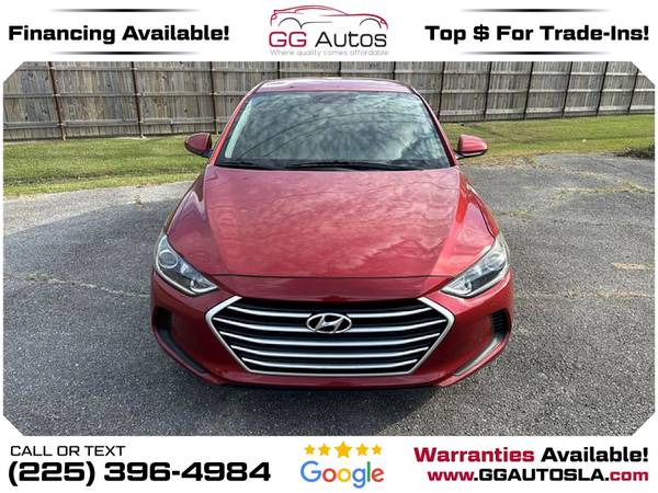 2018 Hyundai Elantra Value Edition Sedan 4D