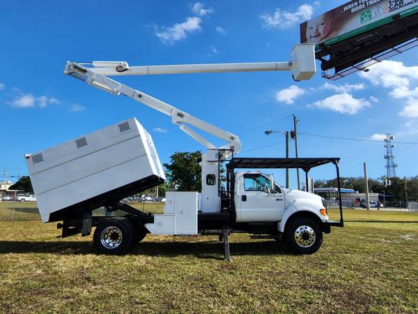 2010 FORD F-750 TEREX FORESTRY BUCKET TRUCK 60FT