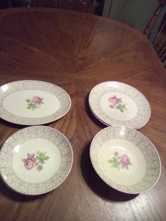 Old china dishes