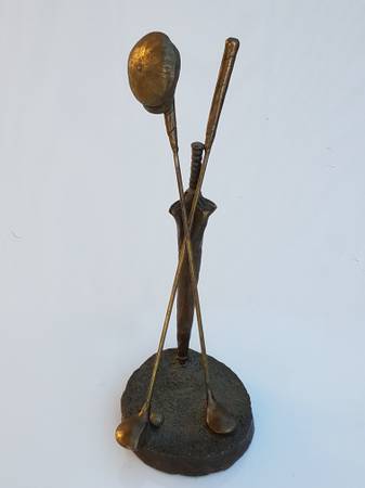 Bronze Sculpture “clubs” by Mark Hopkins Limited issue: Number 129