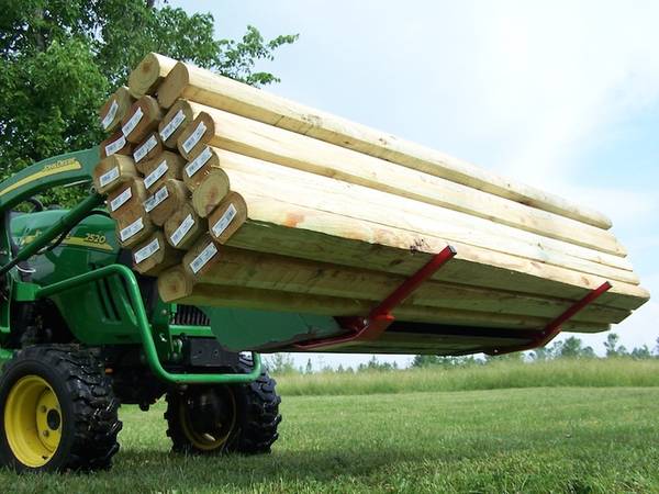 Tractor Loader Bucket Edge Tamer For John Deere Kubota On Snow, Mulch