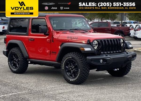 Used 2022 Jeep Wrangler 4WD Convertible Willys