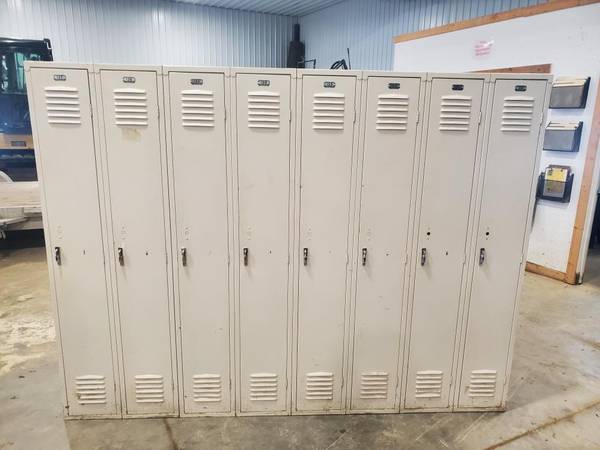 Metal lockers