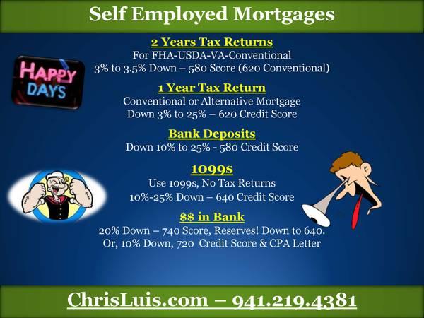 ?? ?? ??MORTGAGE for SELF-EMPLOYED ?? ?? ??