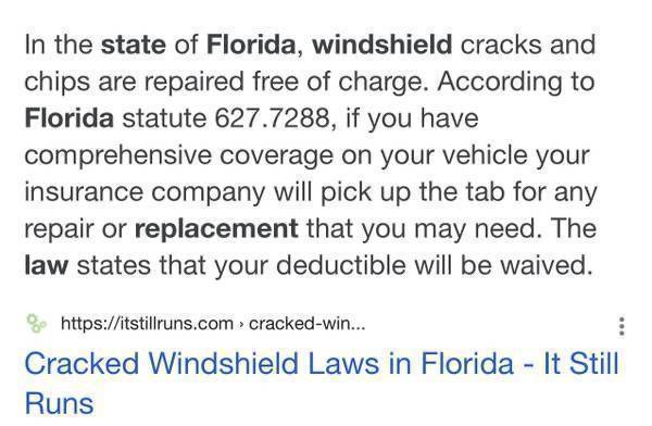 We pay you up to 700$ to replace your windshield. Cash on the spot