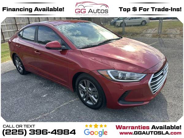 2018 Hyundai Elantra Value Edition Sedan 4D