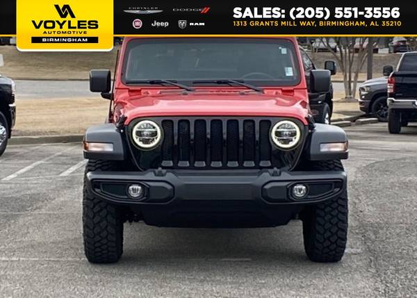 Used 2022 Jeep Wrangler 4WD Convertible Willys