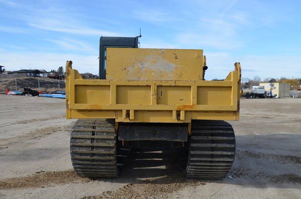 2010 Morooka MST1500VDL crawler dump truck 1,866 hours