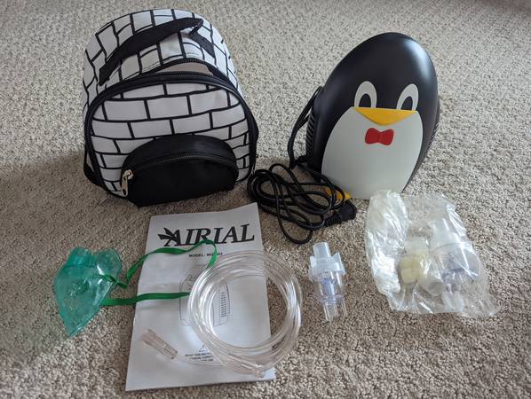 Brand NEW Penguin Airial Compressor Nebulizer for Albuterol