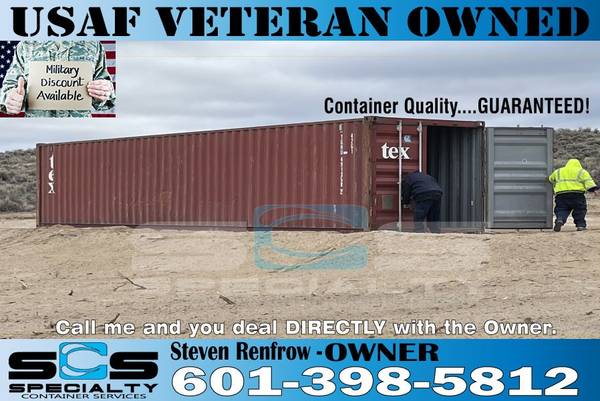 20′ & 40′ – Shipping Containers – Conex – Storage – Sea Container