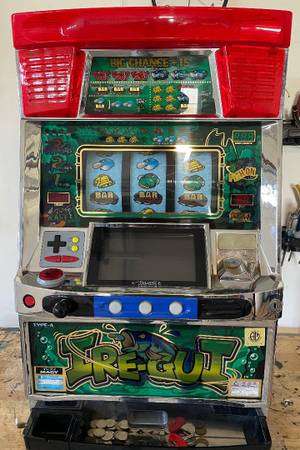 QUARTER / TOKEN FISHING SLOT MACHINE, MANUAL