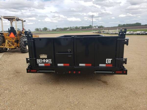 2023 Behnke Enterprises LPD83X14E802 14′ Dump Trailer W/ 8000# AXL