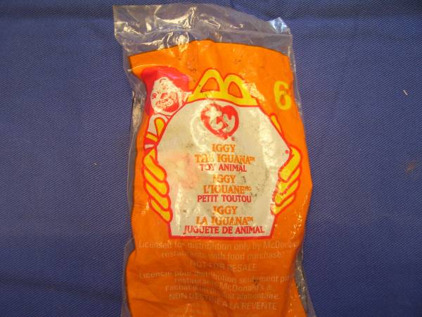 MCDONALDS TEENIE BEANIE BABIES 1999 SERIES