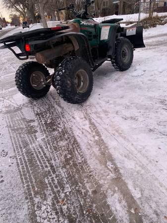 Polaris explorer 1999 with plow